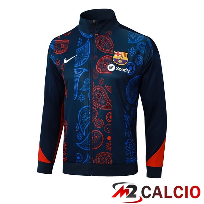 Giacca Calcio FC Barcellona Blu Nero Rosso 2025/2026