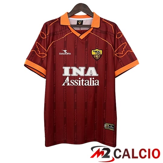 Maglie Calcio As Roma Retro Prima 1999/2000