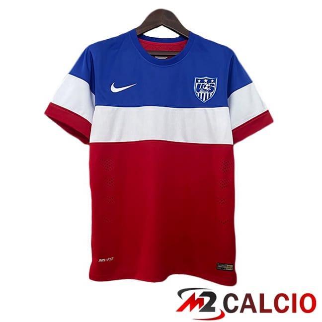Maglie Calcio États-Unis Retro Seconda Rosso Blu 2004