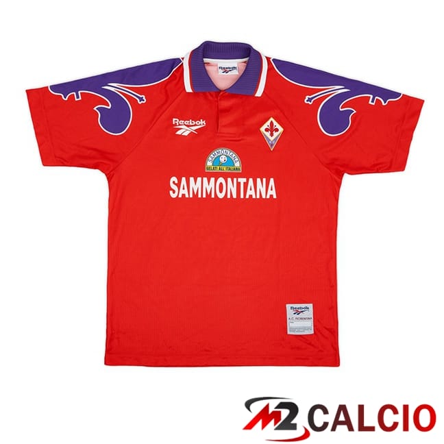 Maglie Calcio ACF Fiorentina Retro Terza Rosso 1995-1996