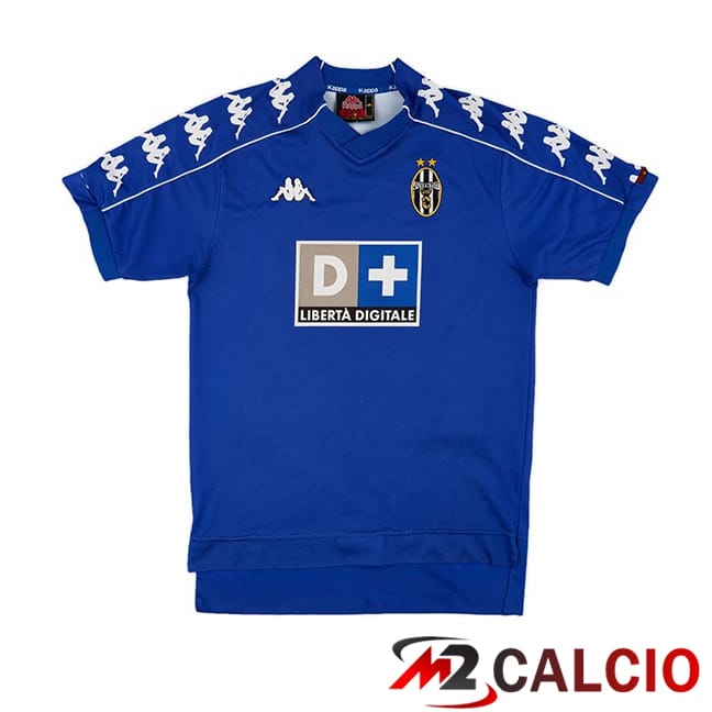 Maglie Calcio Juventus Retro Seconda Blu 1999-2000