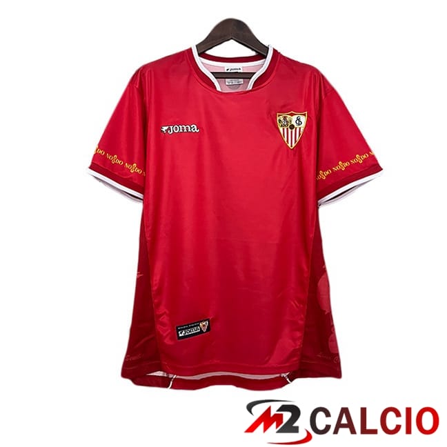 Maglie Calcio Sevilla FC Retro Seconda Rosso 2003-2004