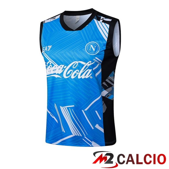 Canotta Allenamento SSC Napoli Blu 2025/2026