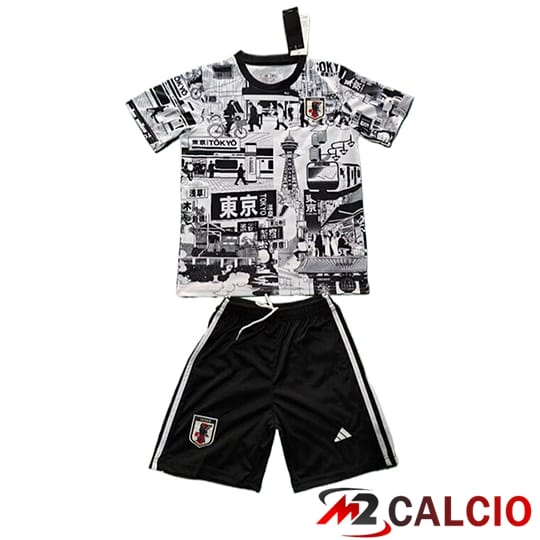 Maglie Calcio Giappone Bambino Special Edition Nero/Bianco 2025/2026