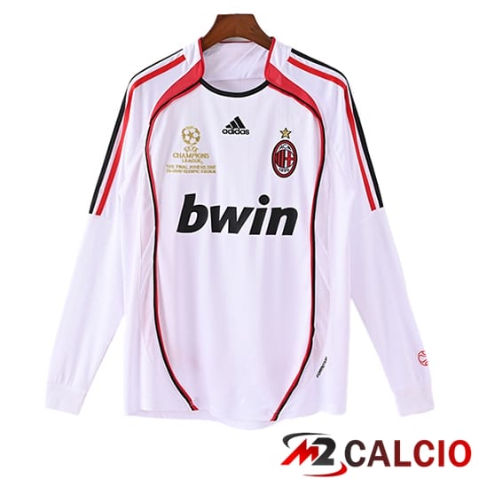 Maglie Calcio AC Milan Retro Seconda Manica Lunga 2006/2007