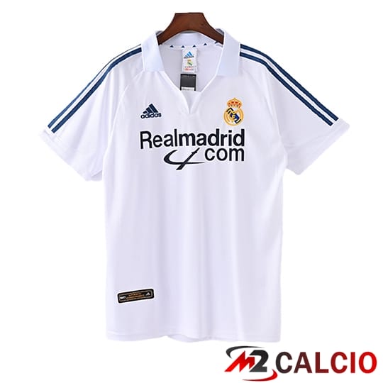 Maglie Calcio Real Madrid Retro Prima 2001/2002