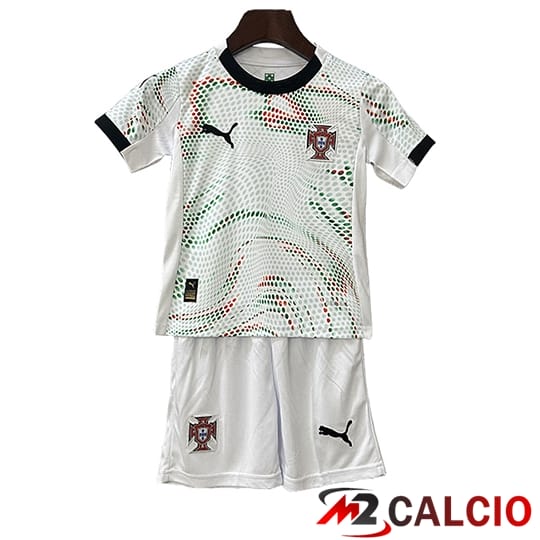 Maglie Calcio Portogallo Bambino Seconda 2025/2026