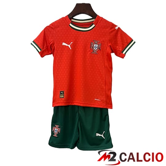 Maglie Calcio Portogallo Bambino Prima 2025/2026