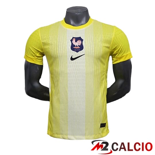 Maglie Calcio Francia Portiere Giallo 2025/2026
