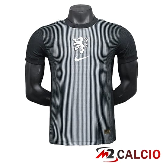 Maglie Calcio Paesi Bassi Portiere Nero 2025/2026