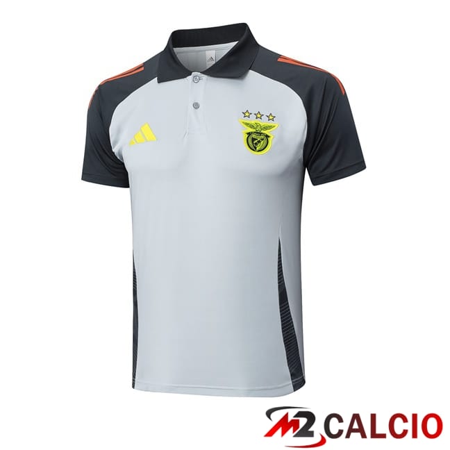 Maglia Polo S.L Benfica Grigio 2025/2026