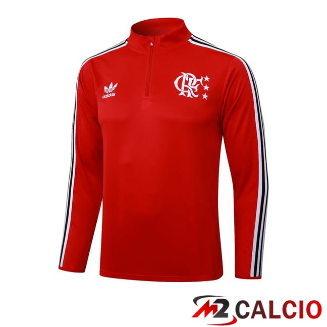 Felpa Allenamento Flamengo Rosso 2025/2026