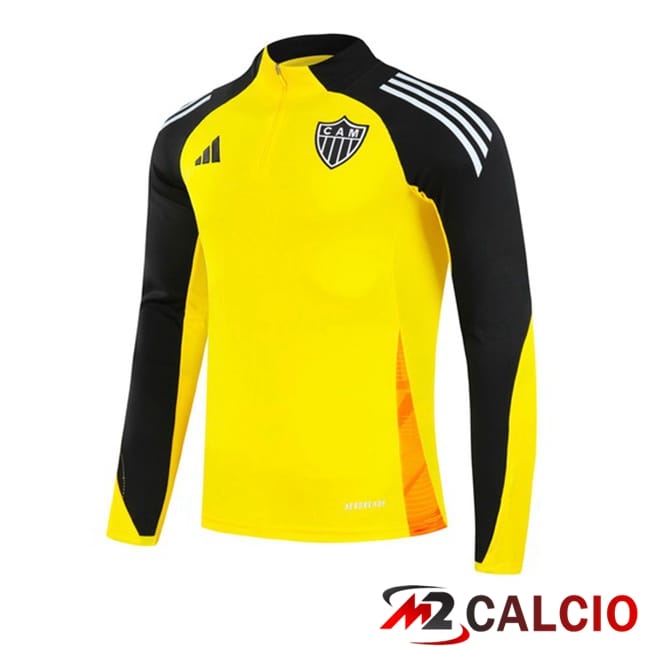 Felpa Allenamento Atletico Mineiro Giallo 2025/2026