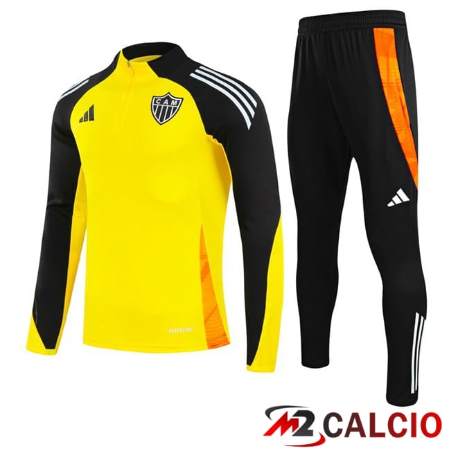 Insieme Tuta Calcio Atletico Mineiro Giallo 2025/2026