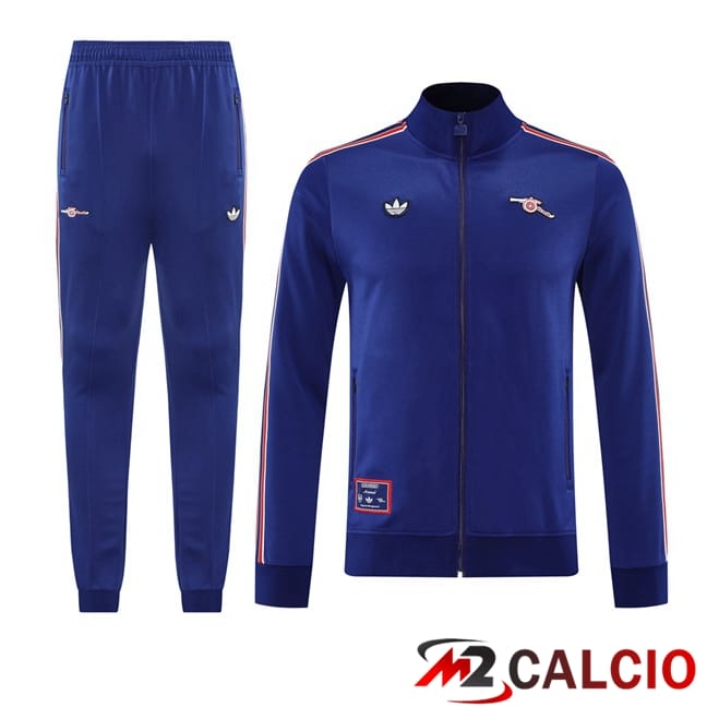 Insieme Tuta Calcio - Giacca Arsenal Blu 2025/2026