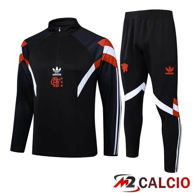 Insieme Tuta Calcio Flamengo Nero 2025/2026