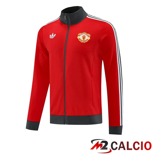 Giacca Calcio Manchester United Rosso 2025/2026