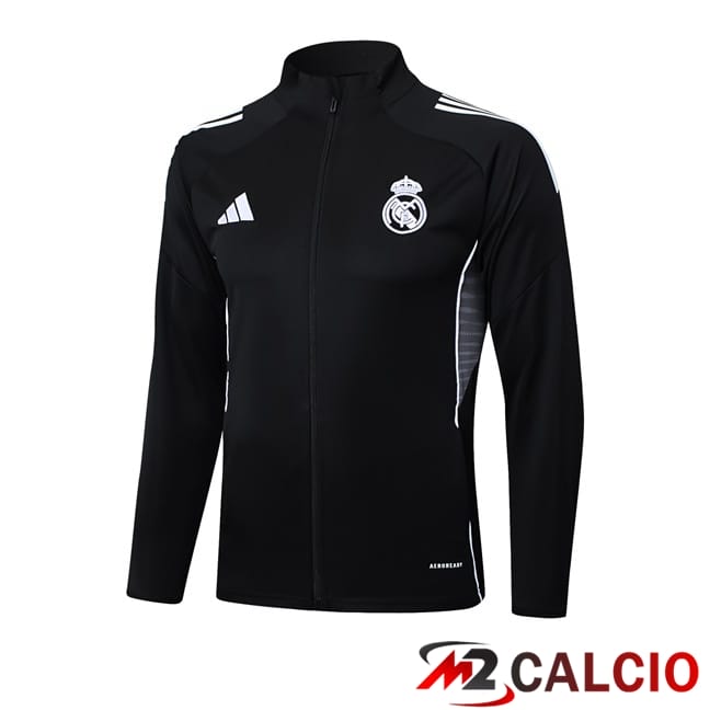 Giacca Calcio Real Madrid Nero 2025/2026