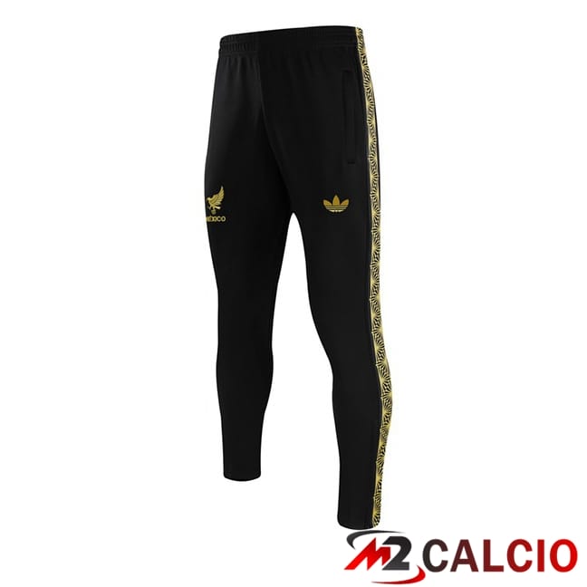 Pantaloni Da Allenamento Messico Nero 2025/2026