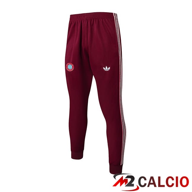 Pantaloni Da Allenamento Bayern Monaco Rosso 2025/2026