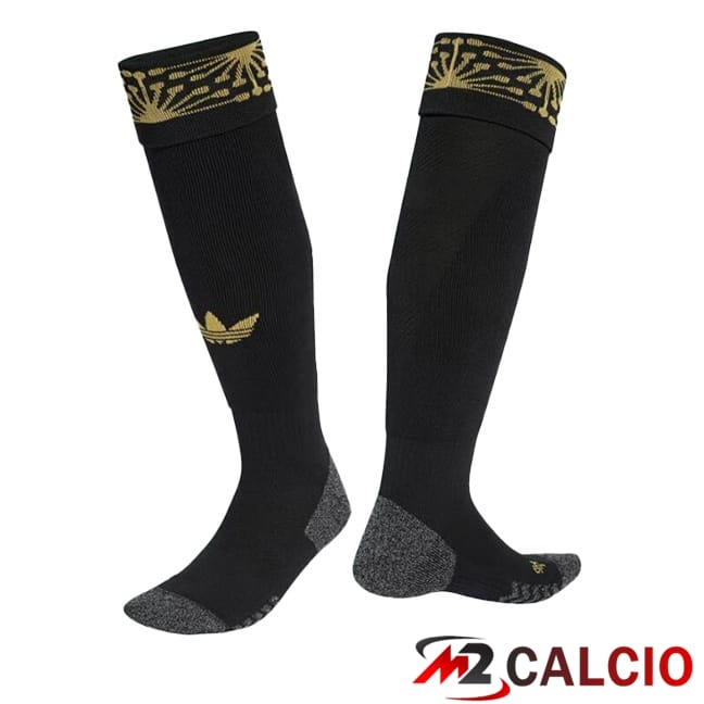 Calzini Calcio Messico Nero Giallo 2025/2026