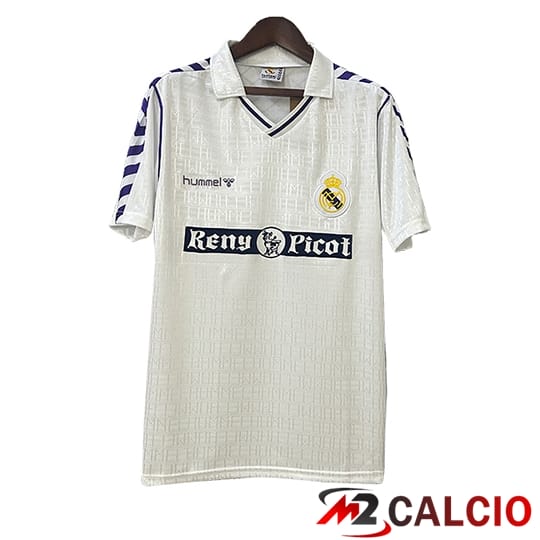 Maglie Calcio Real Madrid Retro Prima 1989/1990