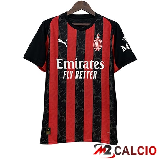 Maglie Calcio AC Milan Prima Leaked Version 2025/2026