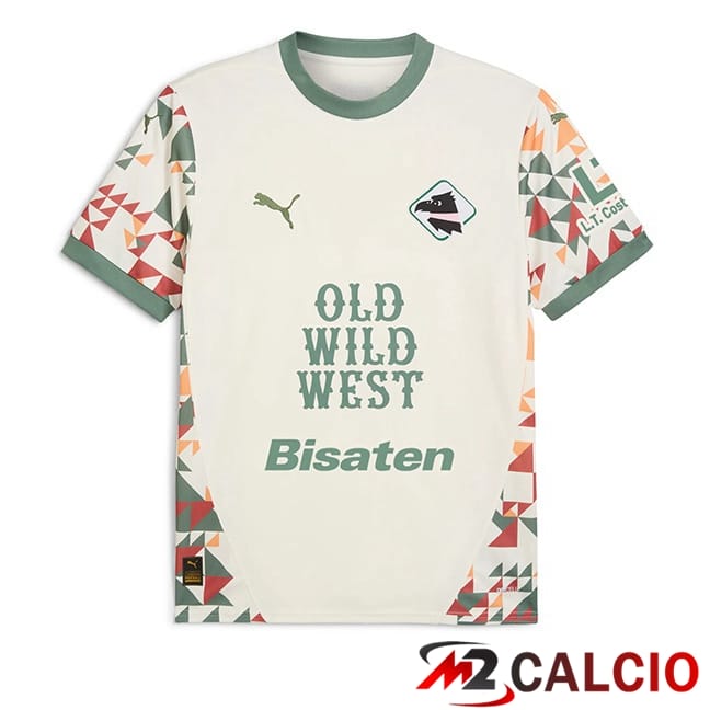 Maglie Calcio Palerme FC Terza Bianco Verde 2024/2025