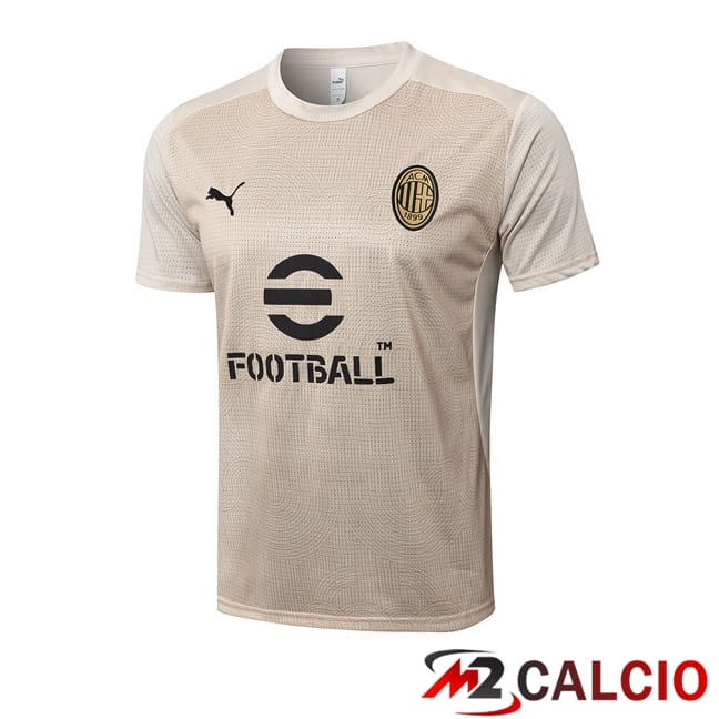 T Shirt Allenamento AC Milan Giallo 2025/2026