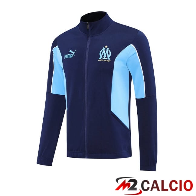 Giacca Calcio Marsiglia OM Blu Reale 2025/2026