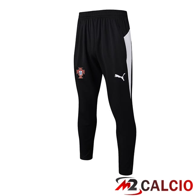 Pantaloni Da Allenamento Portogallo Nero 2025/2026