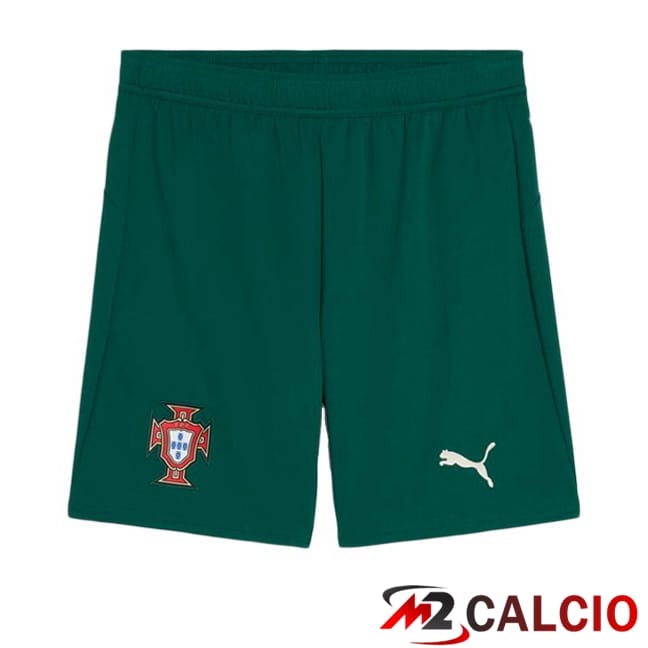 Pantaloncini Calcio Portogallo Prima Verde 2025/2026