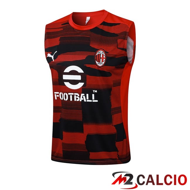 Canotta Allenamento AC Milan Rosso 2025/2026
