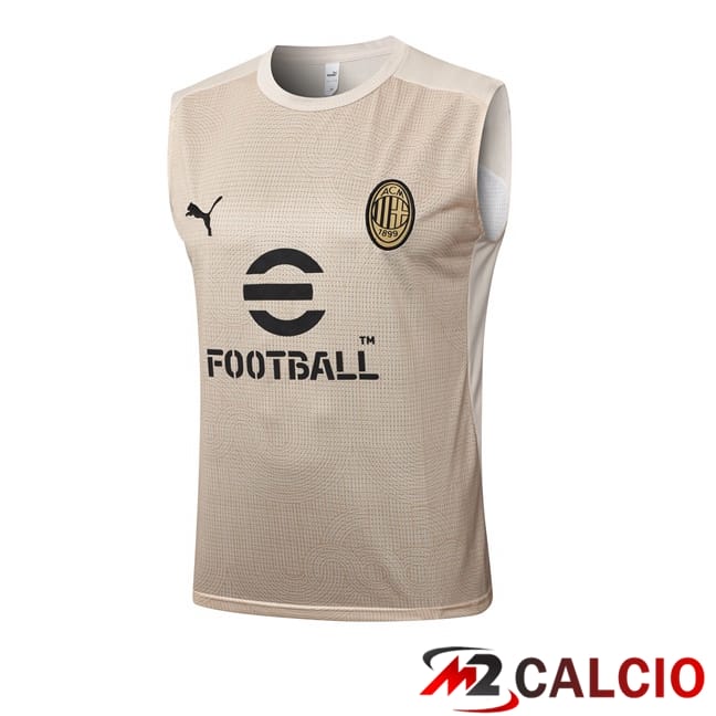Canotta Allenamento AC Milan Giallo 2025/2026