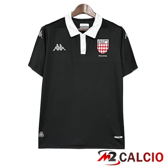 Maglie Calcio AS Monaco 100th Anniversary Nero 2025/2026