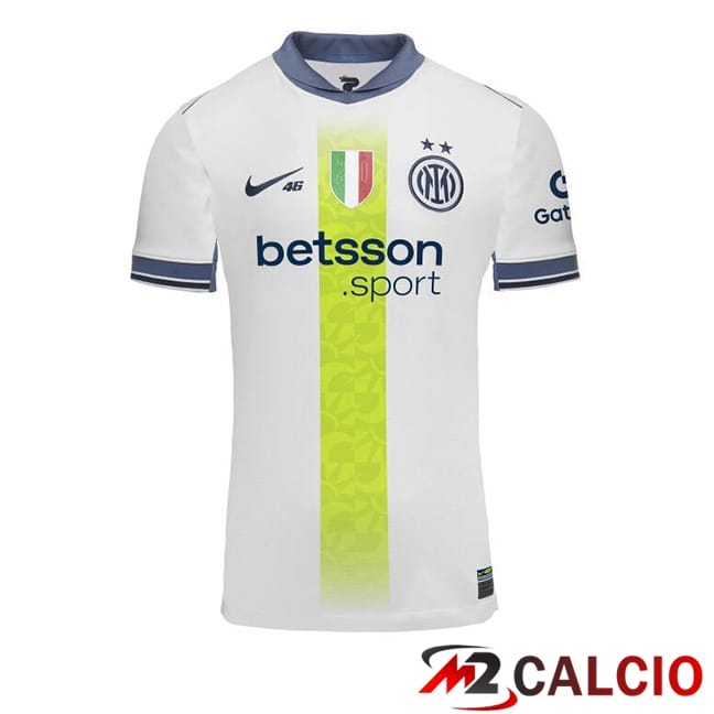 Maglie Calcio Inter Milan Seconda Edizione Speciale Bianco 2024/2025