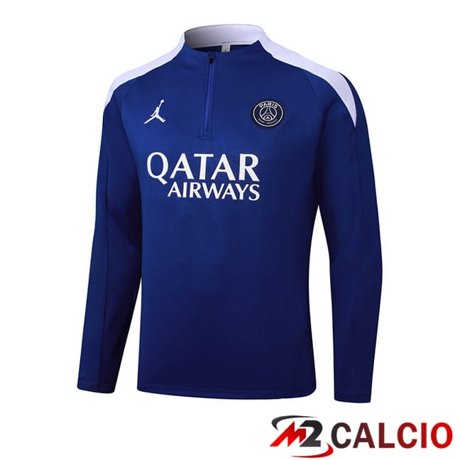 Felpa Allenamento Jordan Paris PSG Blu 2025/2026