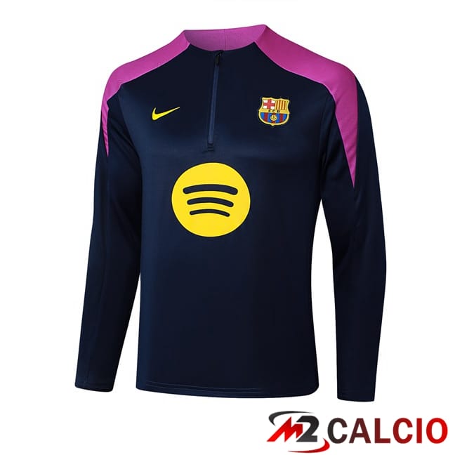Felpa Allenamento FC Barcellona Blu Reale 2025/2026