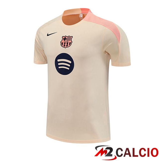 T Shirt Allenamento FC Barcellona Giallo 2025/2026