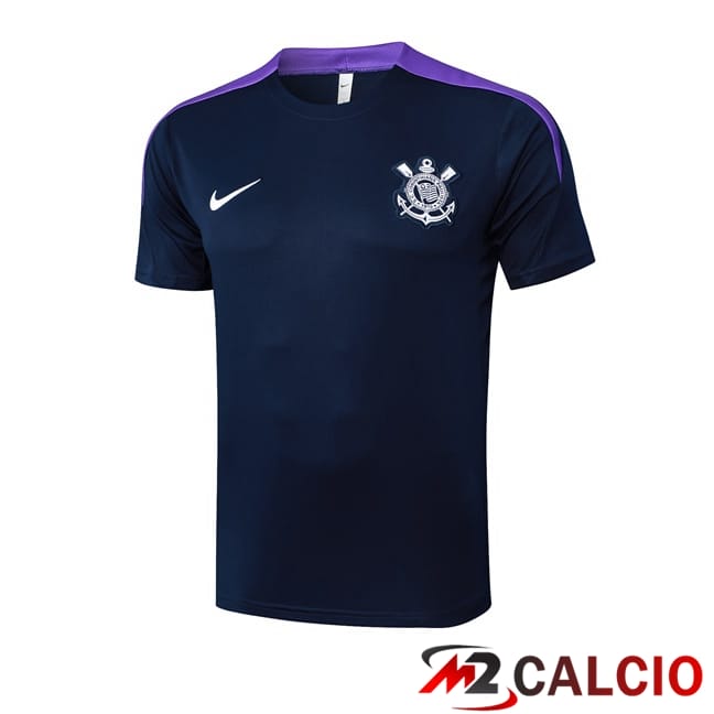 T Shirt Allenamento Corinthians Blu Reale 2025/2026
