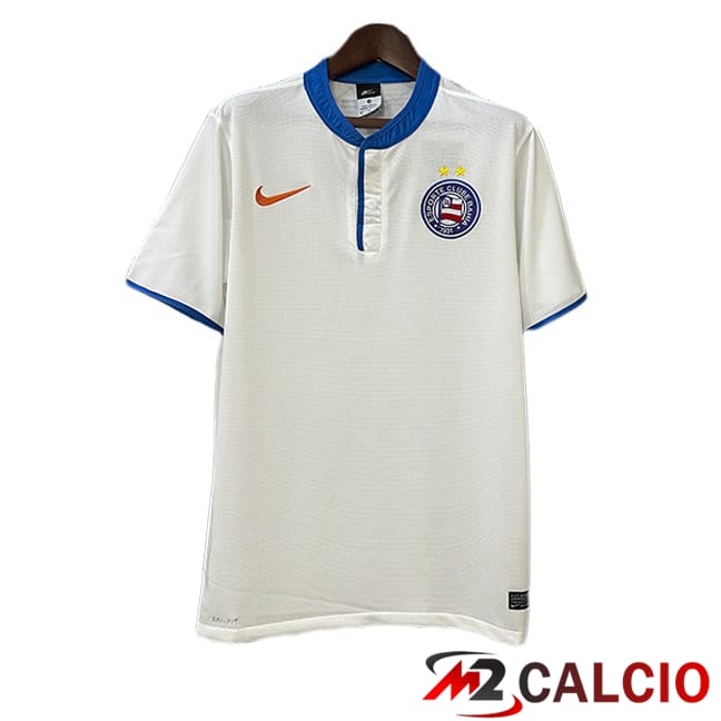 Maglie Calcio EC Bahia Retro Prima Bianco 2013-2014