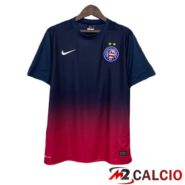 Maglie Calcio EC Bahia Retro Seconda Blu Reale Rosso 2013-2014