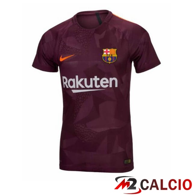 Maglie Calcio FC Barcellona Retro Terza Marrone 2017-2018