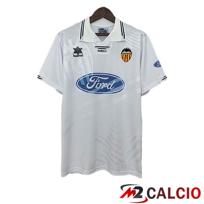 Maglie Calcio Valencia CF Retro Prima Bianco 1995-1996