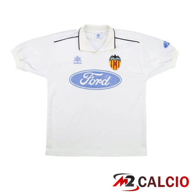 Maglie Calcio Valencia CF Retro Prima Bianco 1996-1997