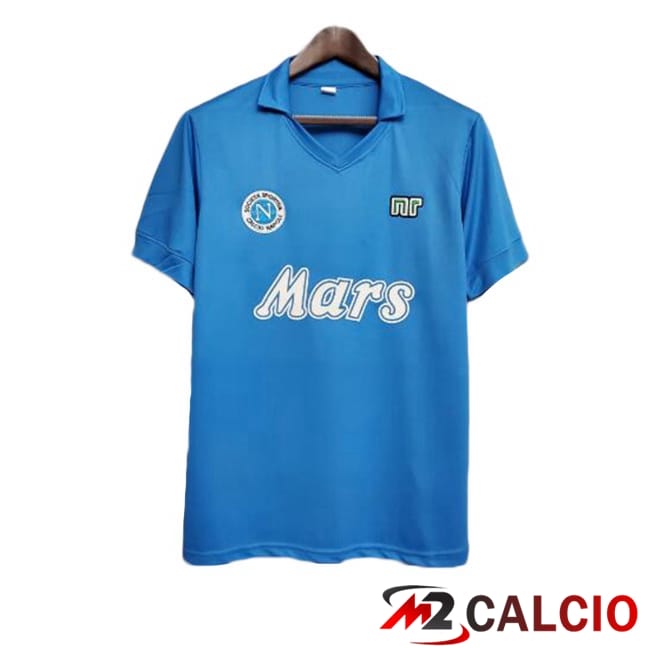 Maglie Calcio SSC Napoli Retro Prima Blu 1989-1990