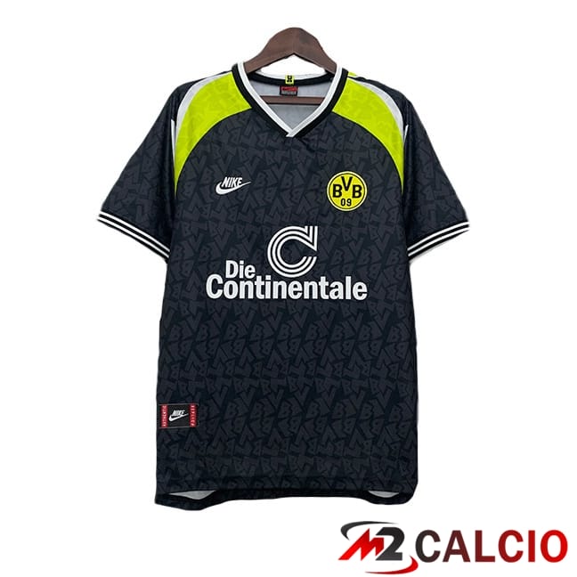 Maglie Calcio Dortmund BVB Retro Seconda Nero 1995-1996