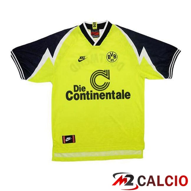 Maglie Calcio Dortmund BVB Retro Prima Giallo 1995-1996