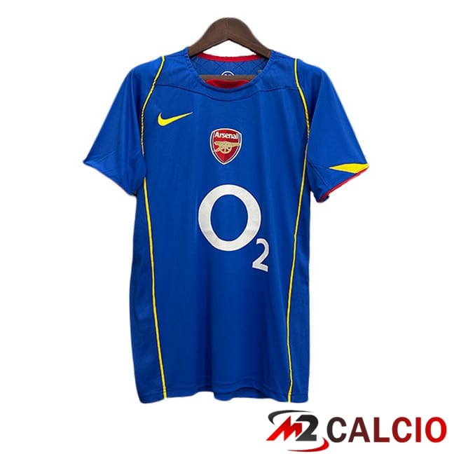 Maglie Calcio Arsenal Retro Seconda Blu 2004-2005