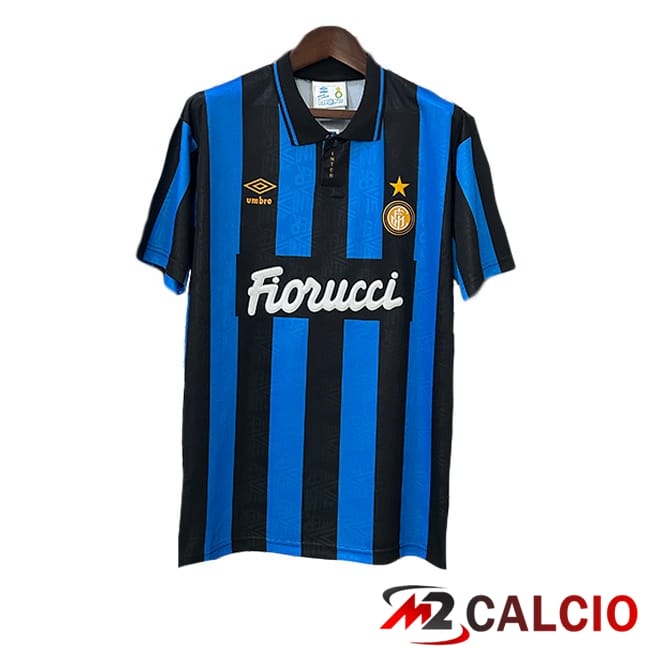Maglie Calcio Inter Milan Retro Prima Blu 1992-1994